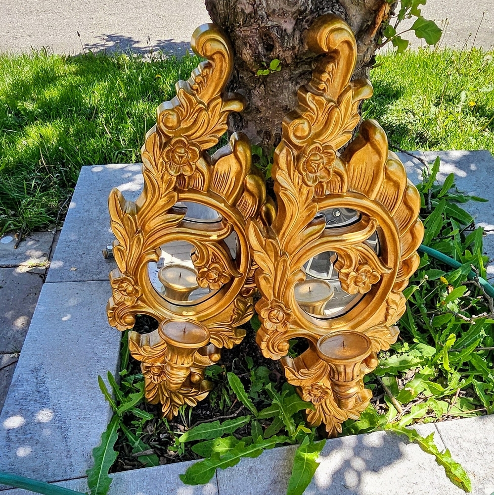 Bombay Gold Ornate Wall Mirrors
